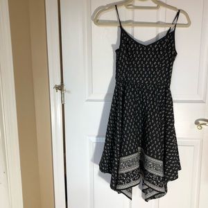 Hollister Black Handkerchief Dress